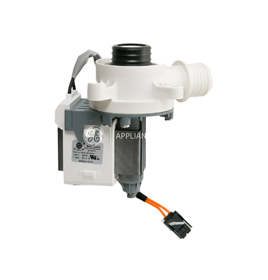 WG04F11676 GE Washer Drain Pump Assembly - Appliance Parts Canada