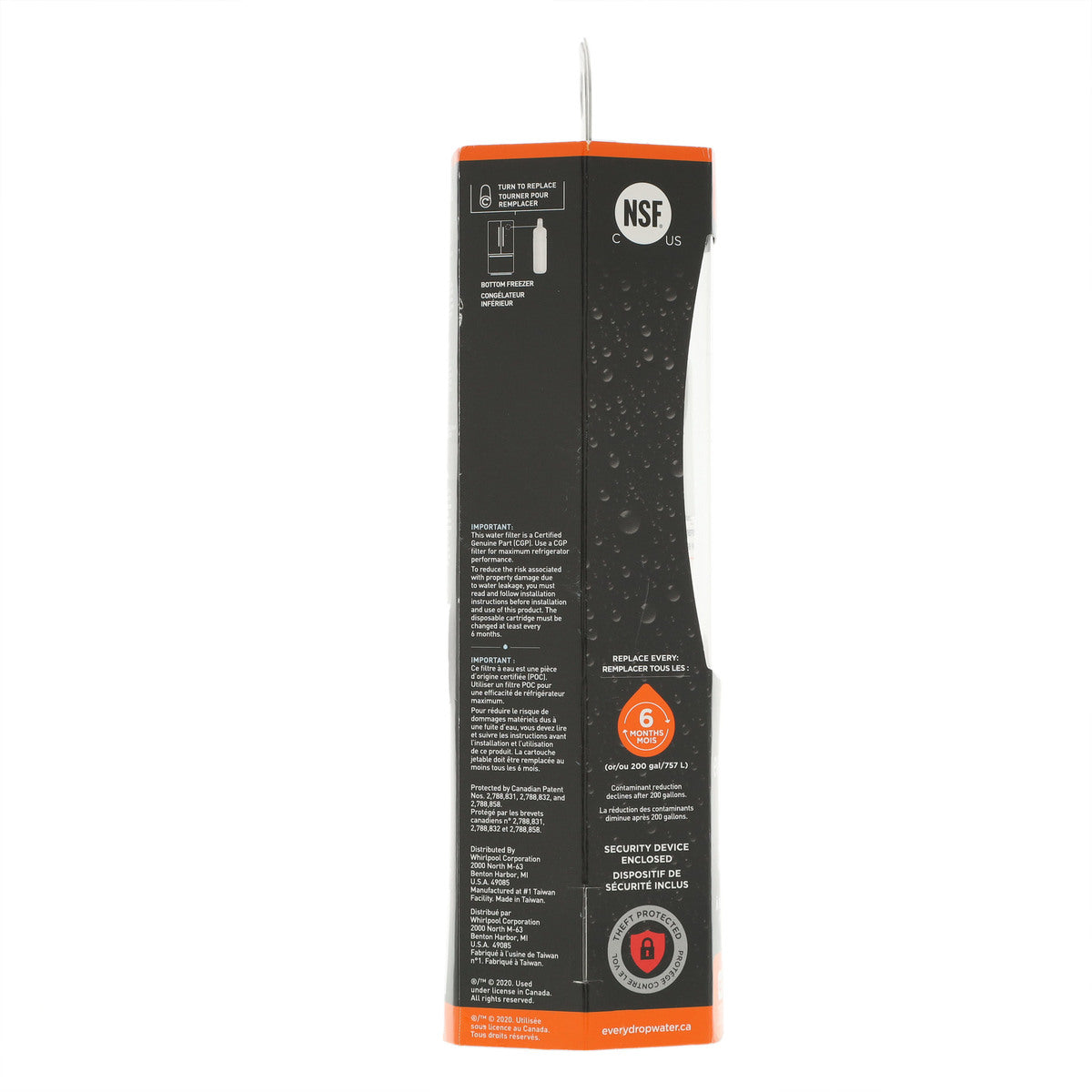 Whirlpool EDR2RXD1B #2 EveryDrop Refrigerator Water Filter - Appliance Parts Canada