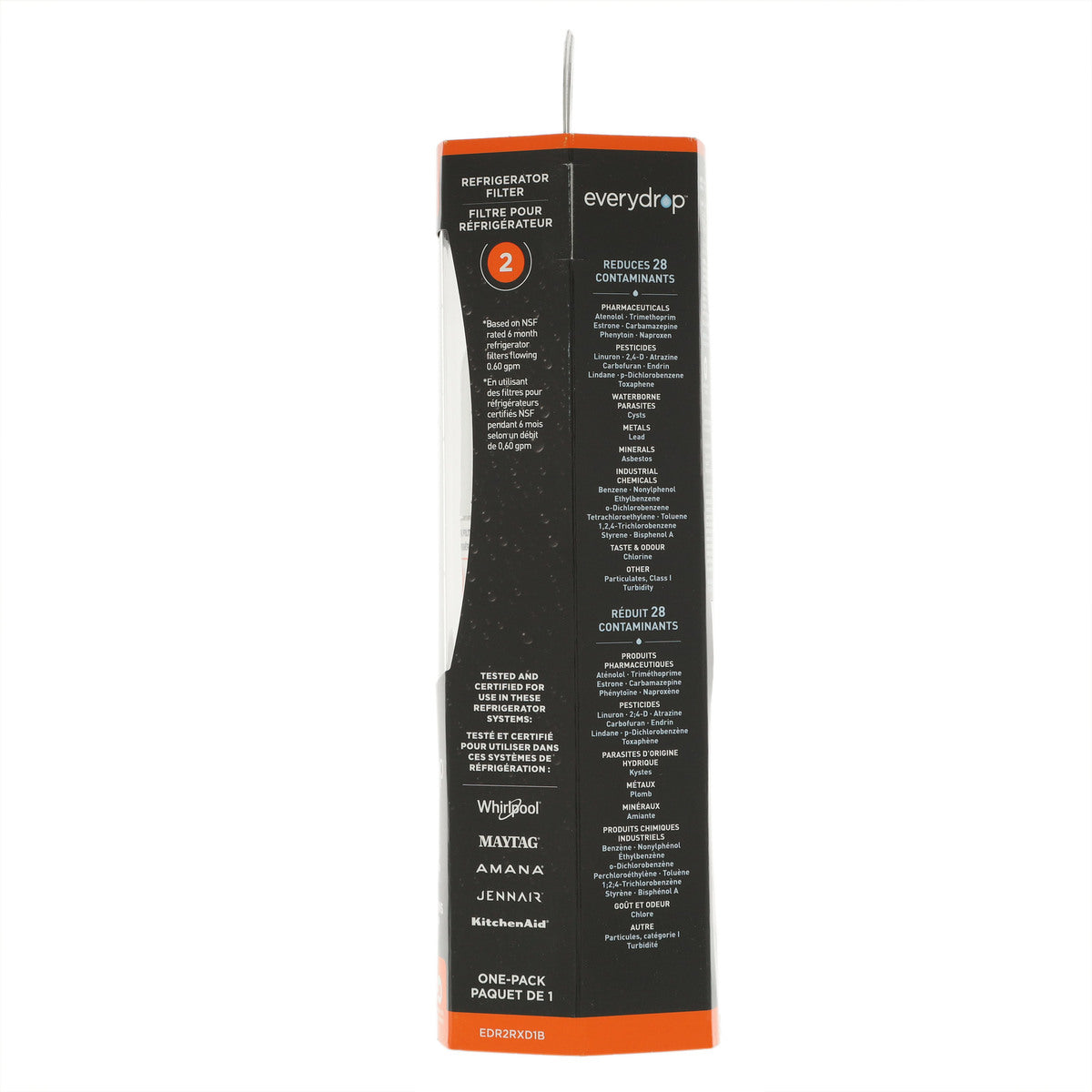 Whirlpool EDR2RXD1B #2 EveryDrop Refrigerator Water Filter - Appliance Parts Canada