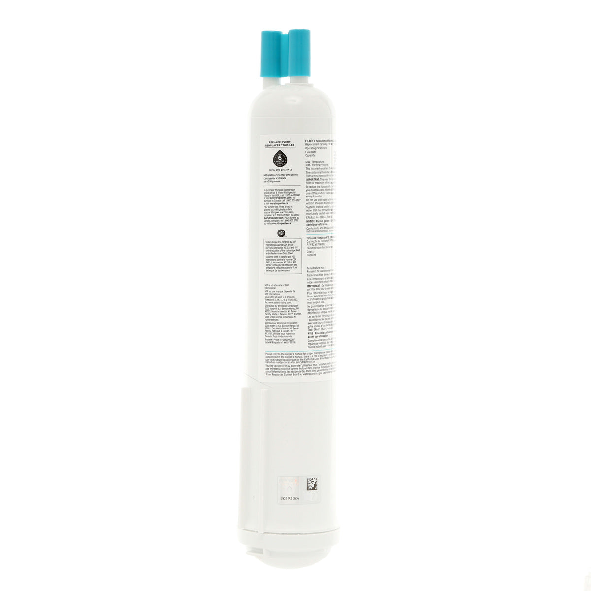 Whirlpool EDR3RXD1B #3 EveryDrop Refrigerator Water Filter - Appliance Parts Canada