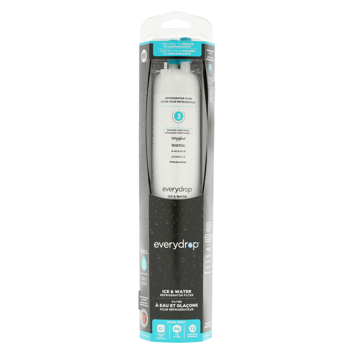 Whirlpool EDR3RXD1B #3 EveryDrop Refrigerator Water Filter - Appliance Parts Canada