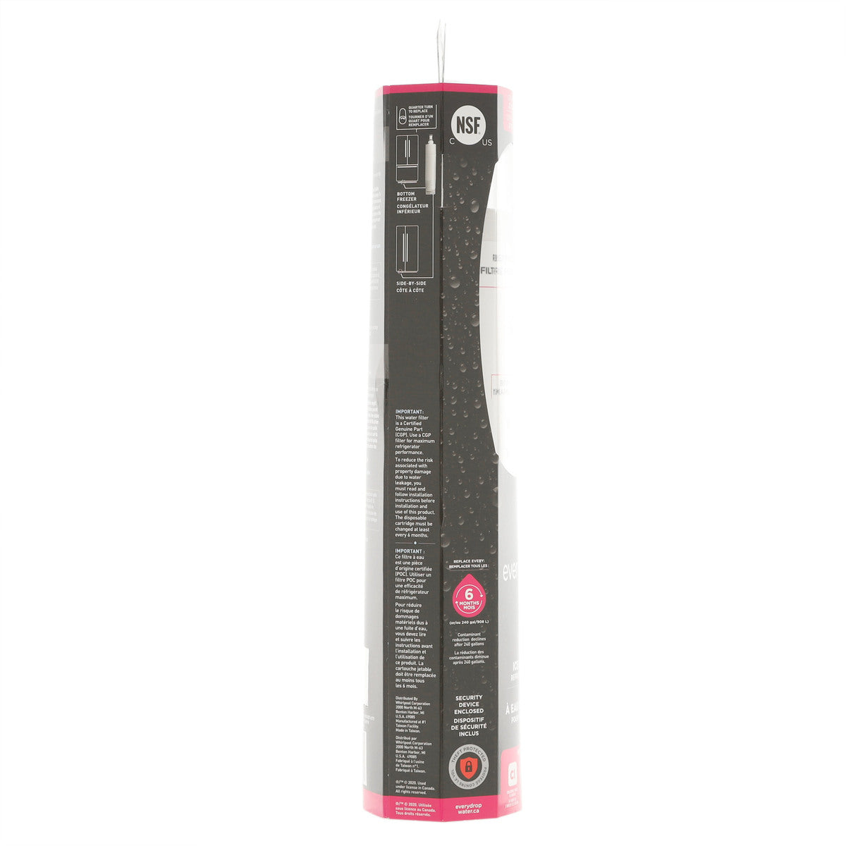 Whirlpool EDR5RXD1B #5 EveryDrop Refrigerator Water Filter - Appliance Parts Canada