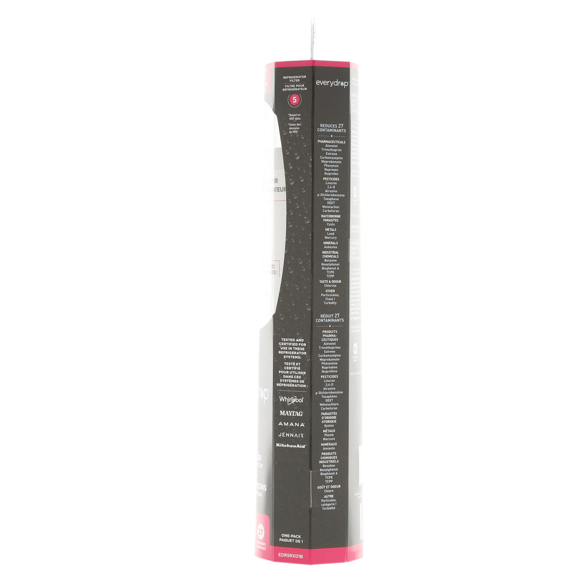 Whirlpool EDR5RXD1B #5 EveryDrop Refrigerator Water Filter - Appliance Parts Canada