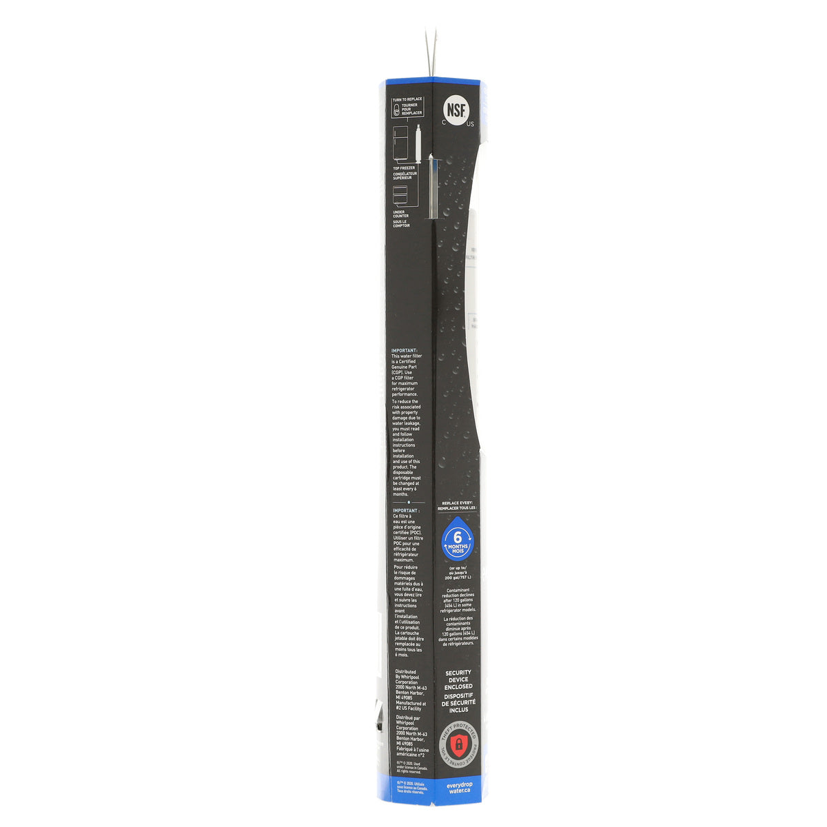 Whirlpool EDR6D1B #6 EveryDrop Refrigerator Water Filter - Appliance Parts Canada