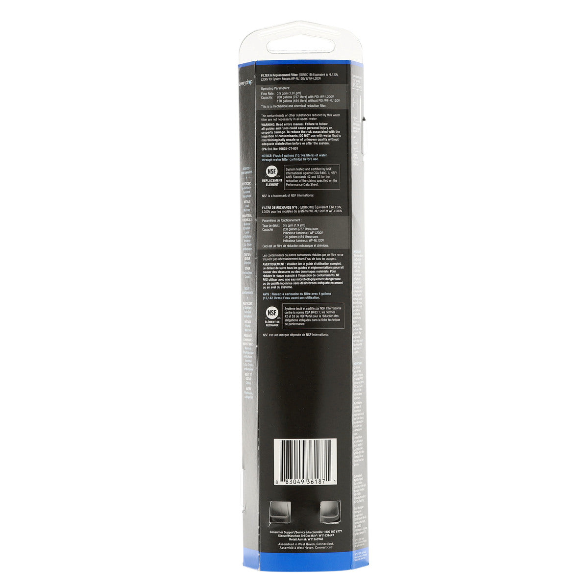 Whirlpool EDR6D1B #6 EveryDrop Refrigerator Water Filter - Appliance Parts Canada