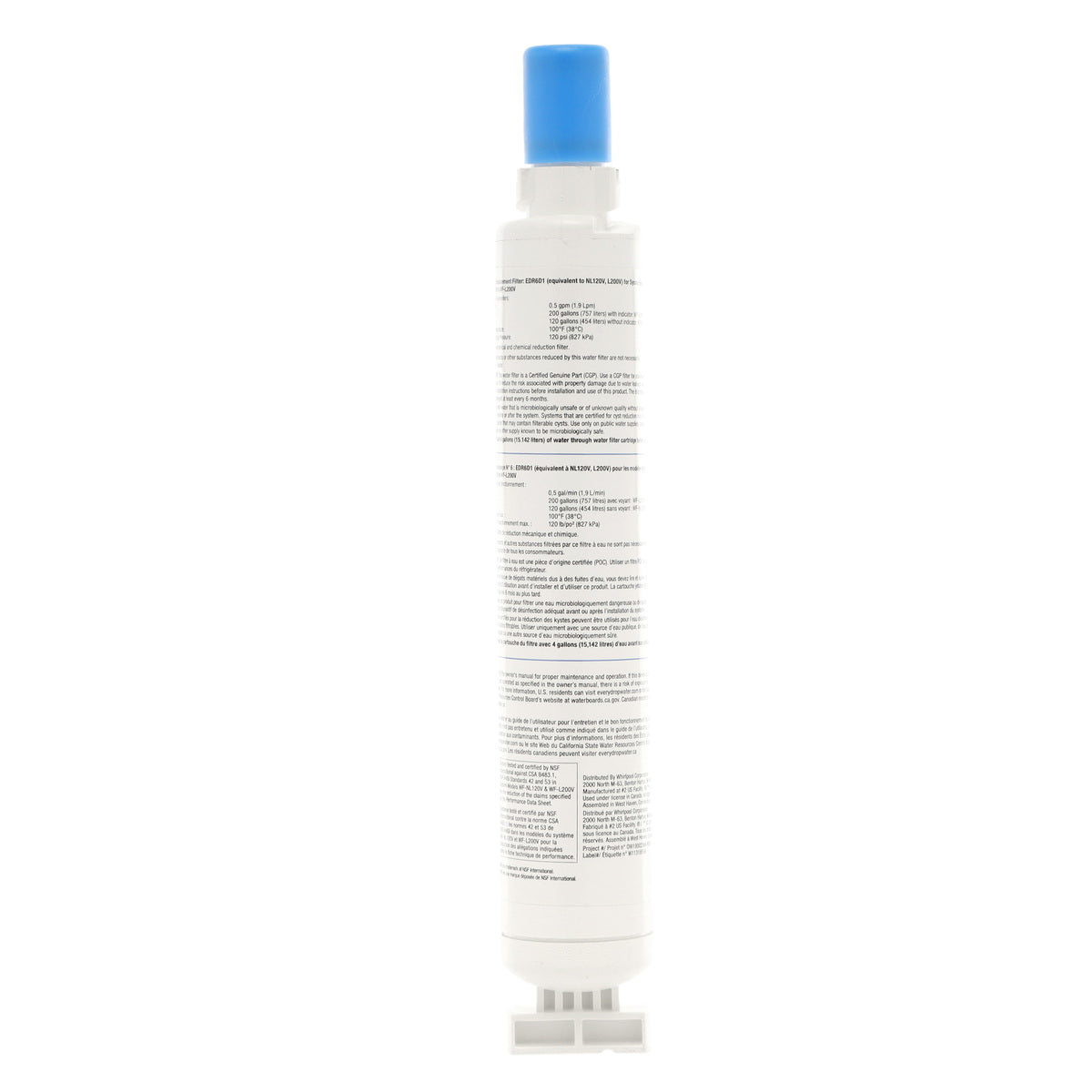 Whirlpool EDR6D1B #6 EveryDrop Refrigerator Water Filter - Appliance Parts Canada