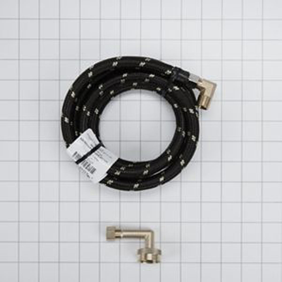 Whirlpool W10278635RP 6 FT BRAIDED HOSE W 3/8 & 3/ - Appliance Parts Canada