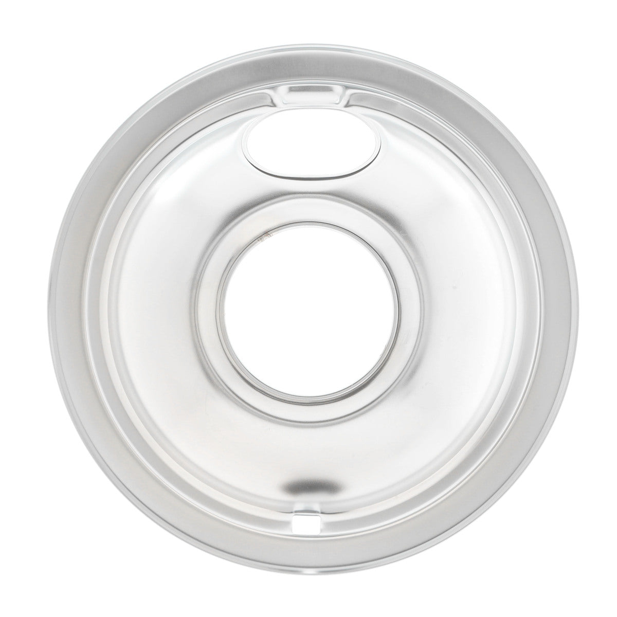 WPW10196406 Whirlpool Stove Drip Bowl - 6" Chrome - Appliance Parts Canada