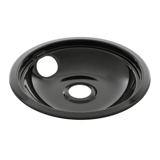 WPW10290350 Whirlpool Range Drip Bowl, 8", Black - Appliance Parts Canada