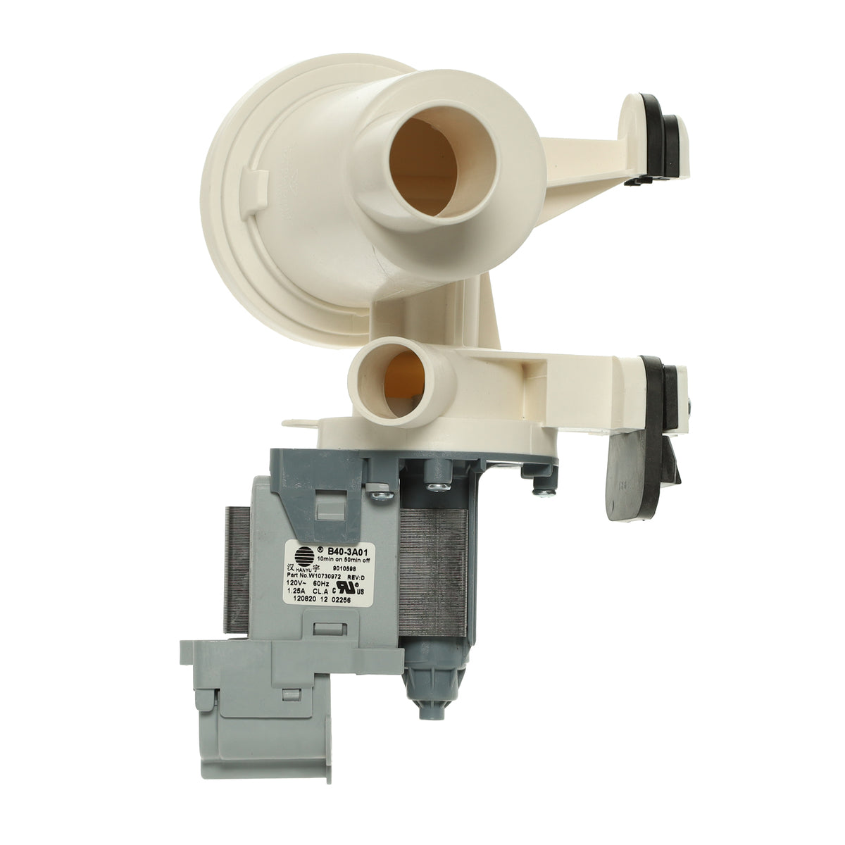 WPW10730972 Whirlpool Washer Water Pump - Appliance Parts Canada