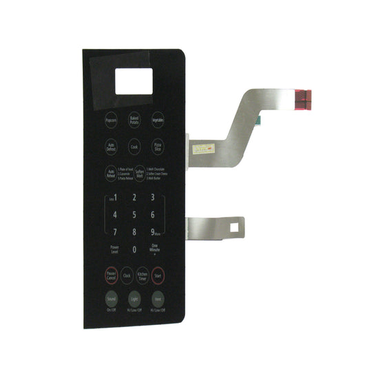 Digital keypad with flexible cable on a white background