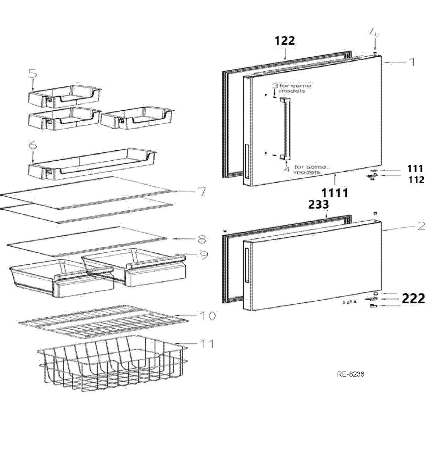 WG03A03160 R LARGE TRAY
