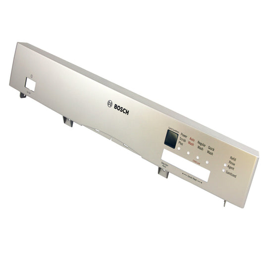 Bosch appliance control panel on a white background