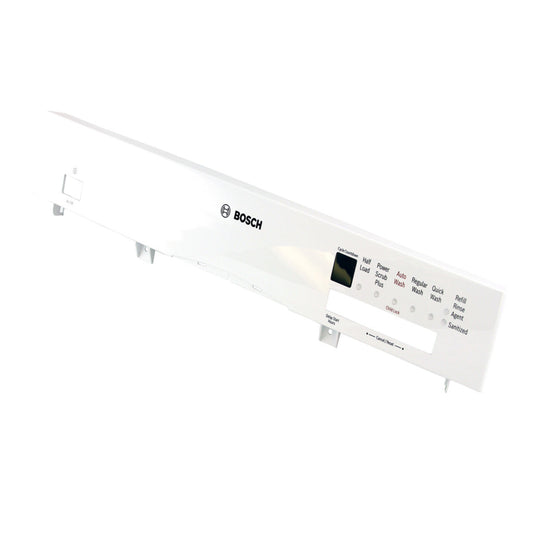 00478810 Bosch Dishwasher Panel Facia - Control Panel