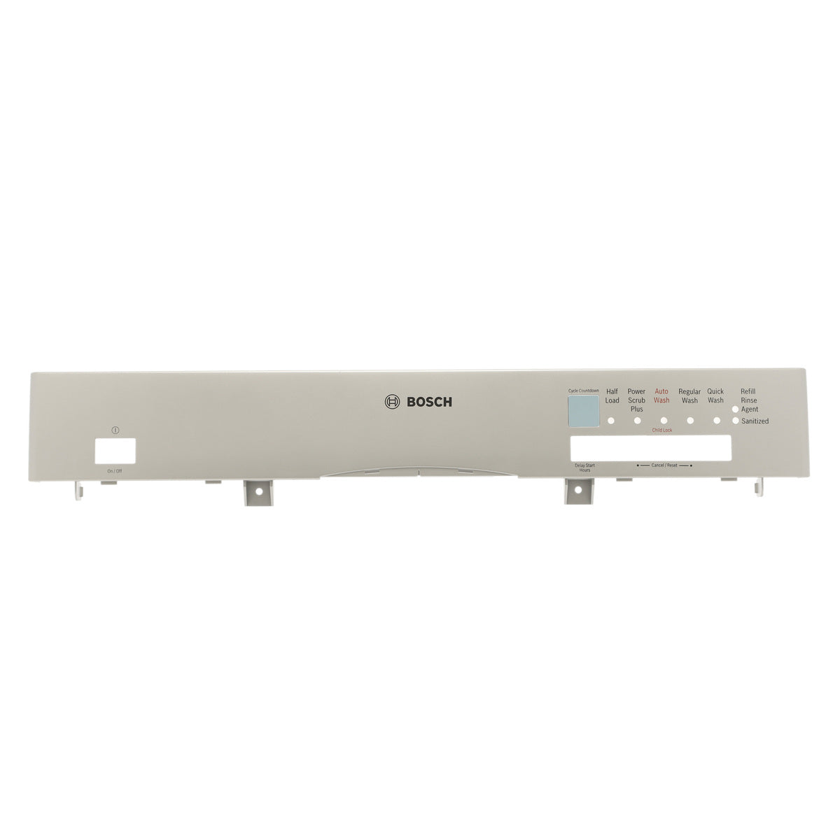 00478811 Bosch Dishwasher Panel Facia - Control Panel
