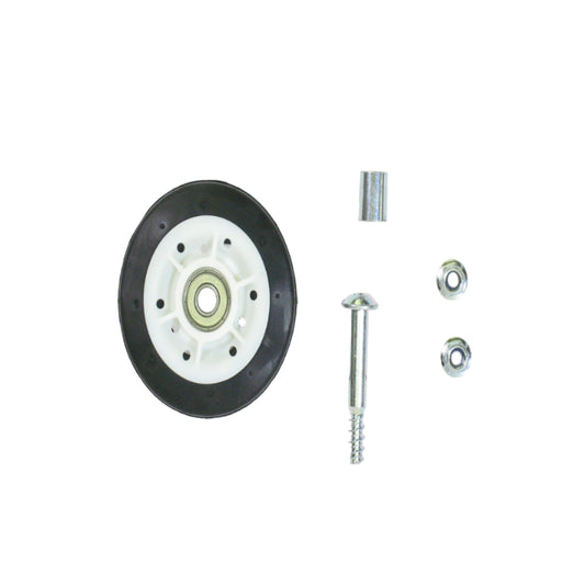 Mechanical component on a grid background