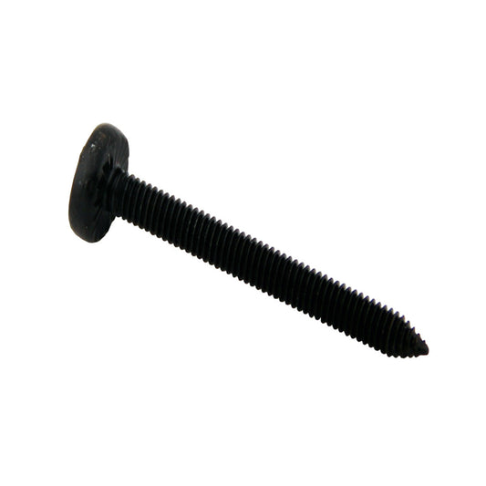 00626649 Bosch Dishwasher Screw, M4 x 38, Toe Kick, Phillips Head, Black