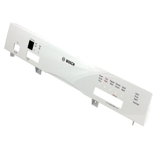 00665886 Bosch Dishwasher Panel Facia - Control Panel