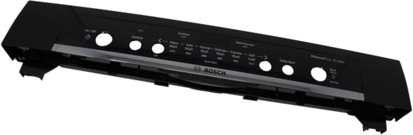 00686801 Bosch Dishwasher Facia Panel, Black