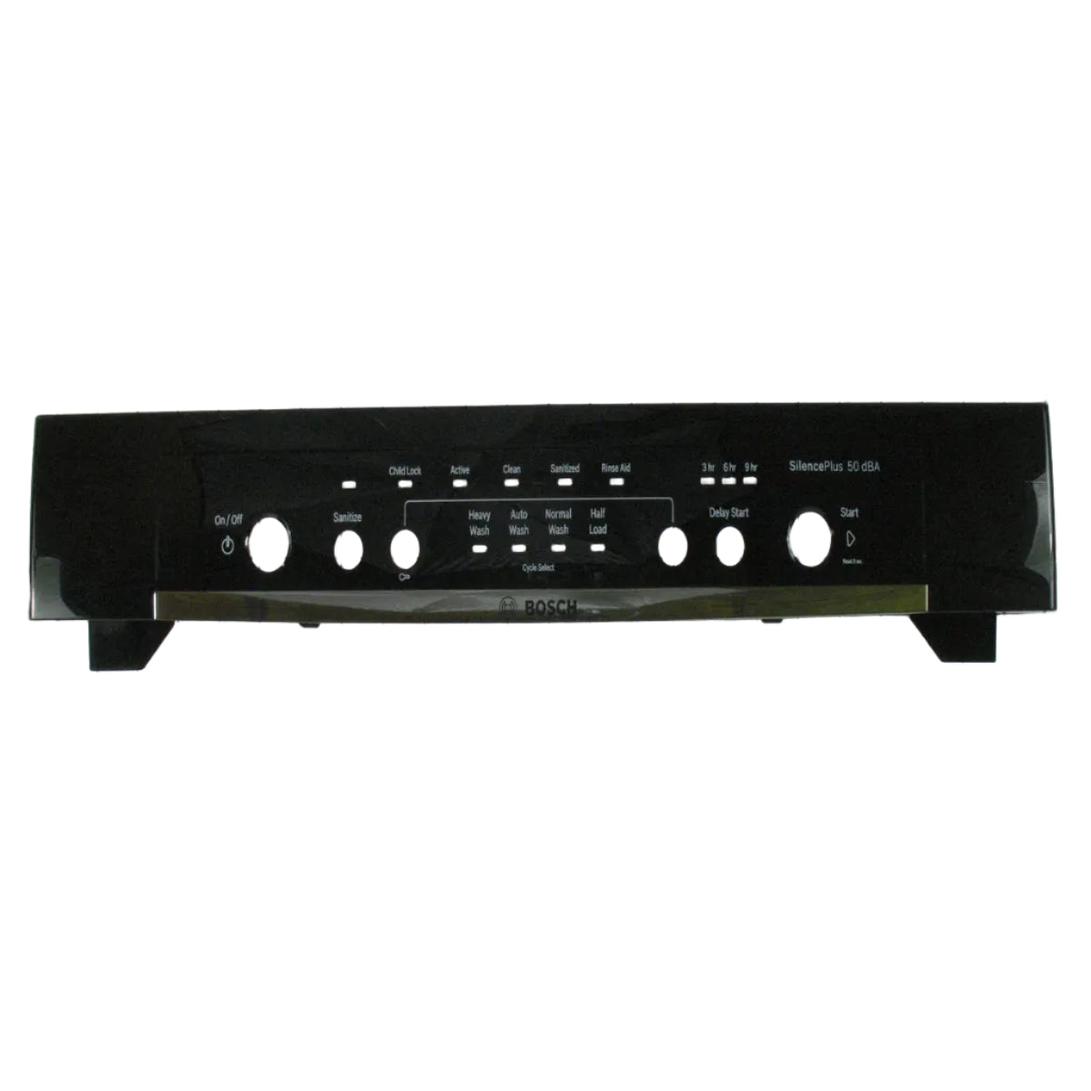 00686807 Bosch Dishwasher Facia Panel, Black