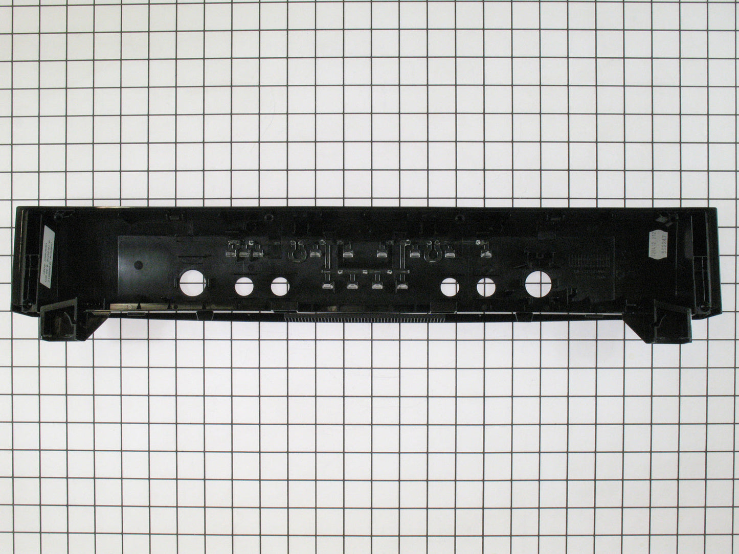 00686807 Bosch Dishwasher Facia Panel, Black