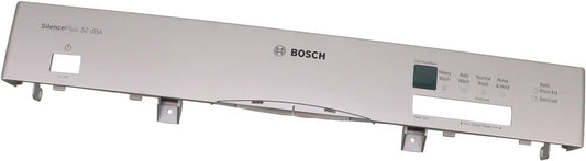 00687053 Bosch Dishwasher Facia Panel, Silver