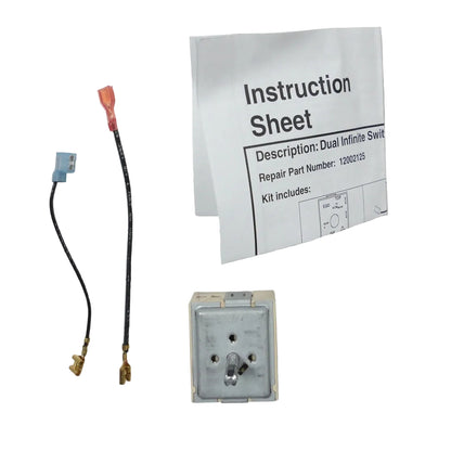12002125 Whirlpool Stove Dual Surface Burner Switch Kit