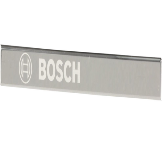 12028061 FIRM PLATE, LOGO BOSCH BAR L