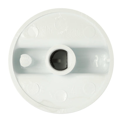 131858004 White Control Knob for Frigidaire/Electrolux Dryer