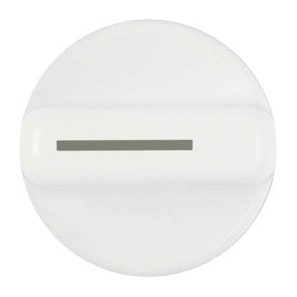 131858004 White Control Knob for Frigidaire/Electrolux Dryer