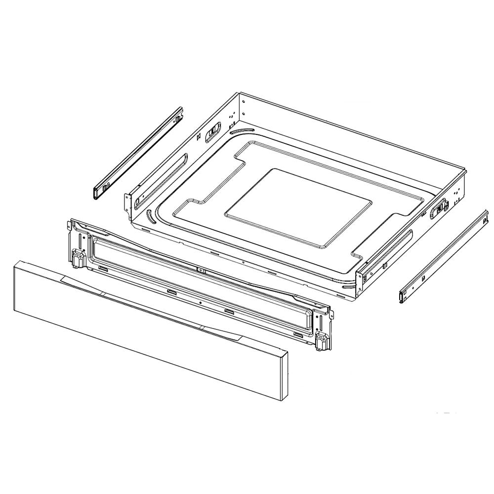 DG94-03617A Samsung Range Drawer Assembly