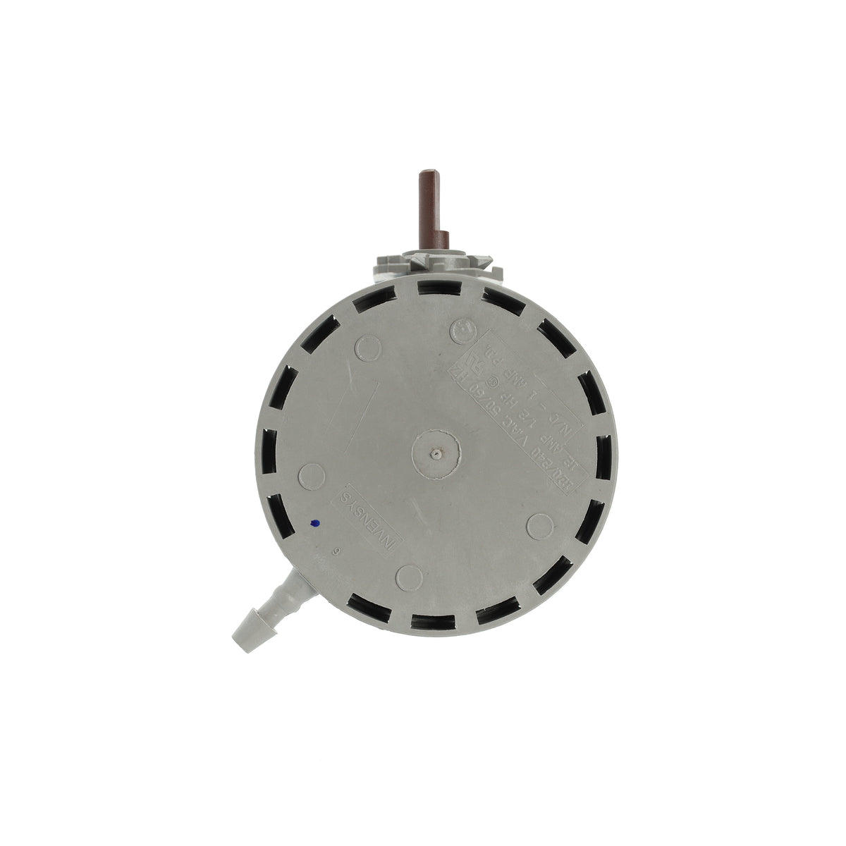 Mechanical component on a white background