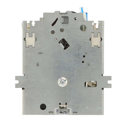 Metal mechanical component on a white background