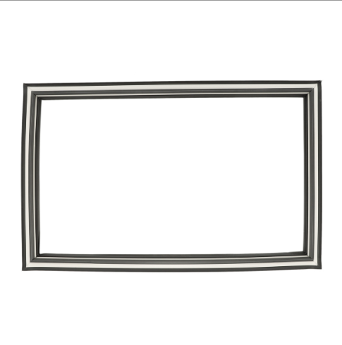 241872509 Frigidaire Refrigerator Freezer Door Gasket,Black