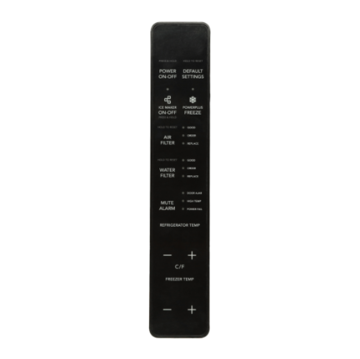 Frigidaire 242048230 USER INTERFACE,,ASSEMBLY,BLA