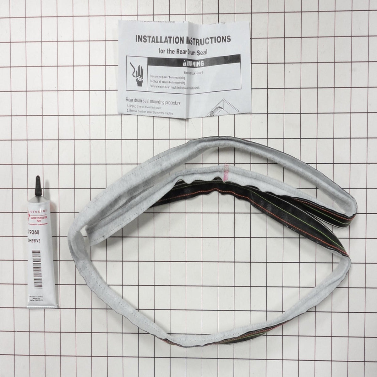 279735 Whirlpool Dryer Rear Felt Drum Seal