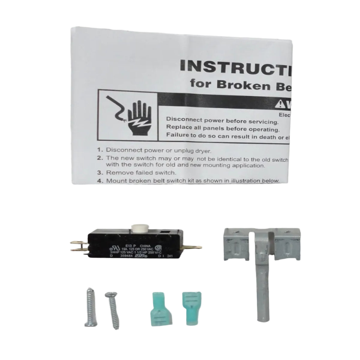 279782 Whirlpool Dryer Door Switch