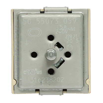 Frigidaire 316238202 DUAL INFINITE SWITCH