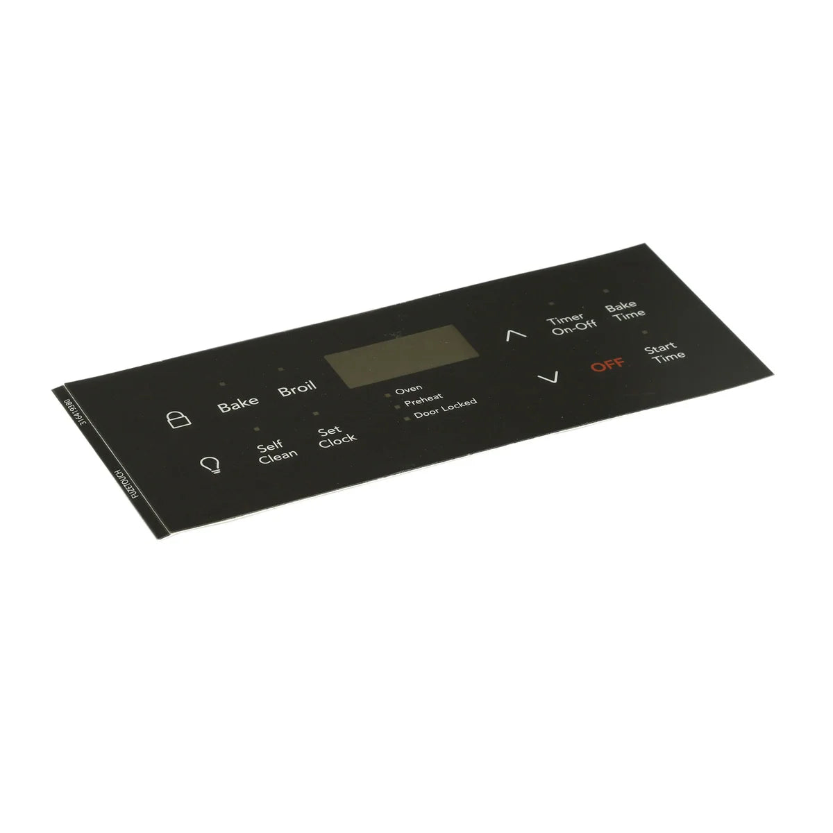 316419380 Frigidaire Range Overlay,EOC,Black,ES330