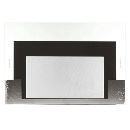 Frigidaire 316452758 Black Oven Door Glass with Foil