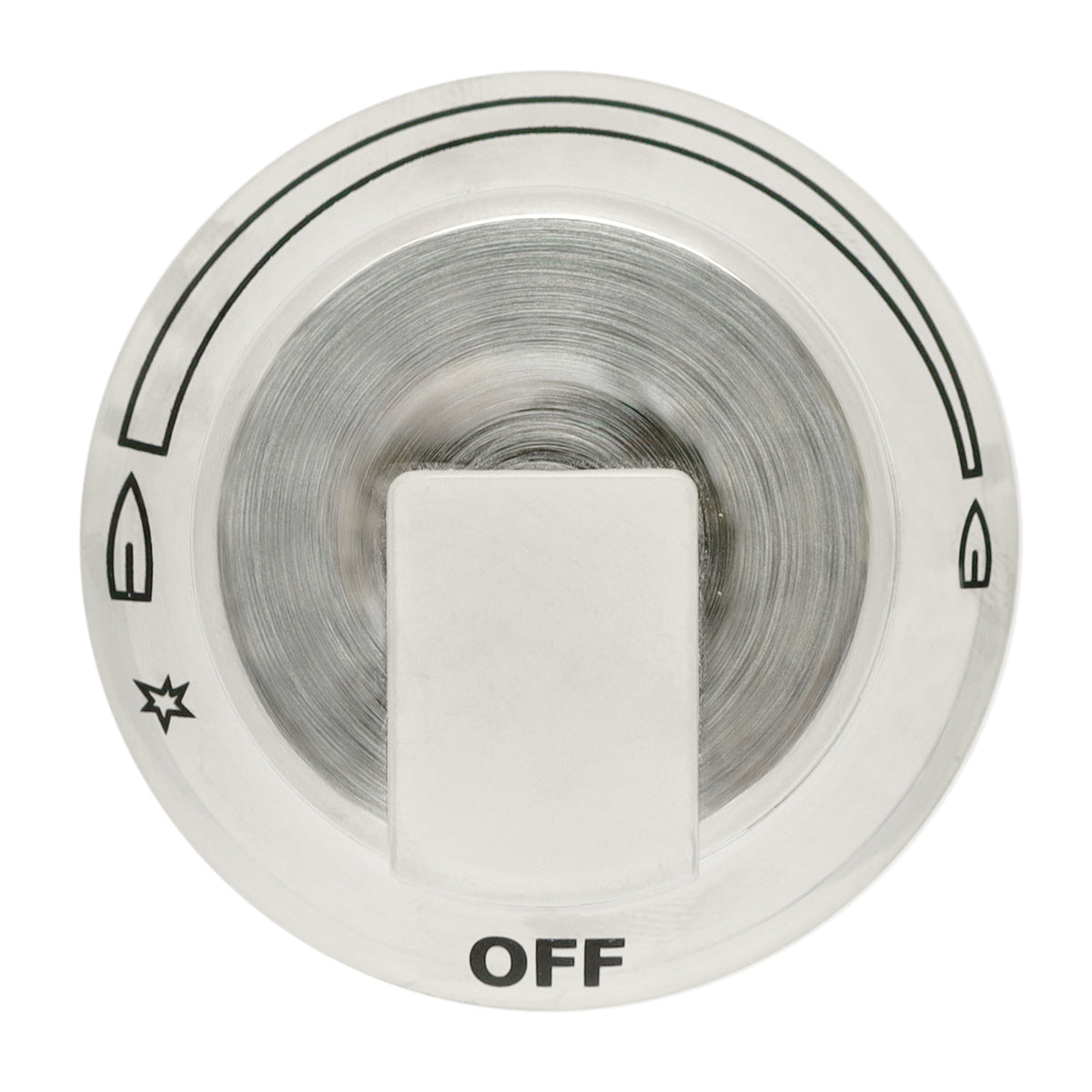 Frigidaire 318569904 KNOB,TOP VALVE,STAINLESS