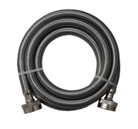 Supco 3805FFSS2 Washer Fill Hose Set, 60", Stainless Steel, 2/Pack