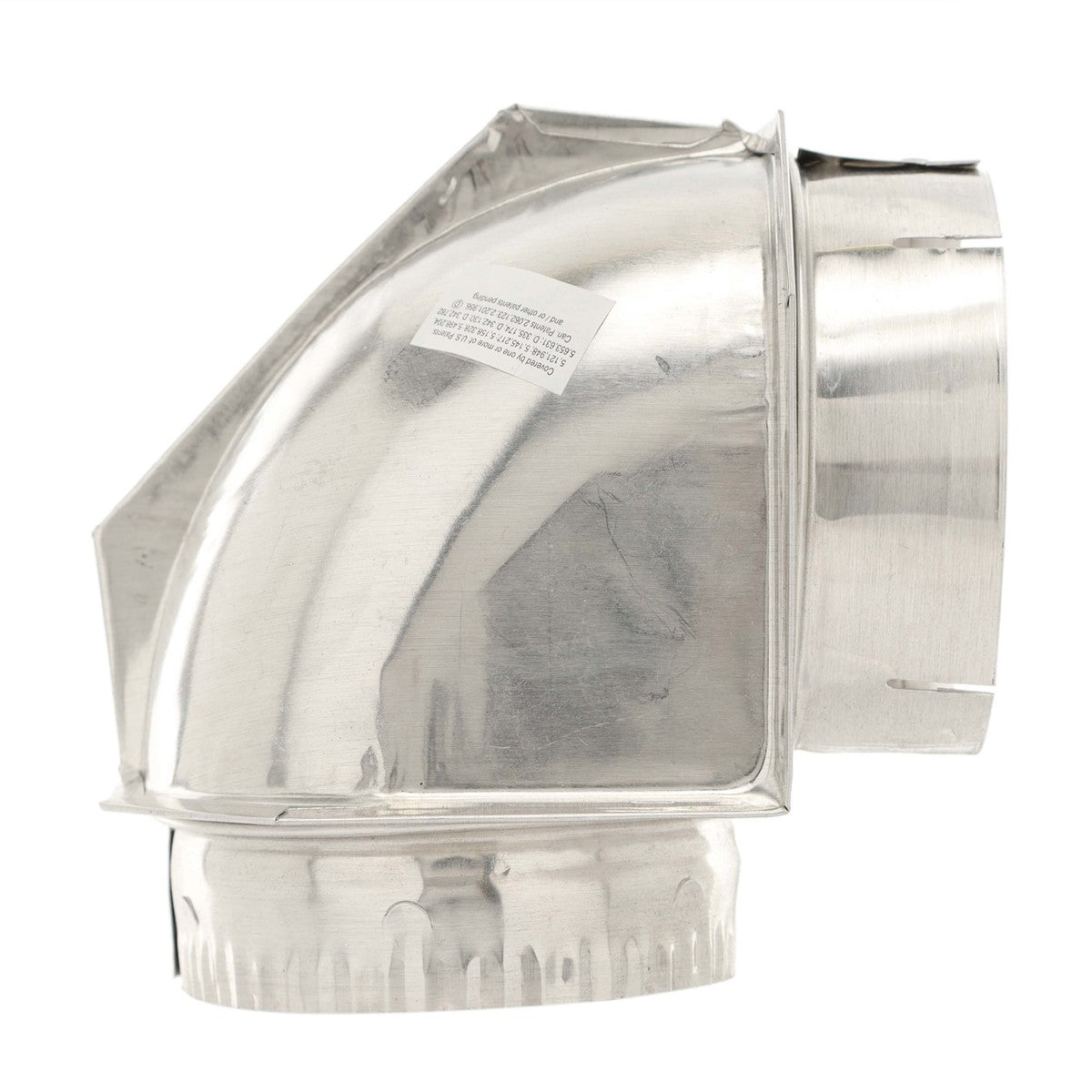 Whirlpool 4396006RW Elbow Close Aluminum 4 in.