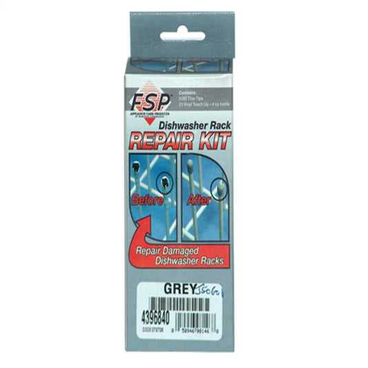 Whirlpool 4396840RC Dishwasher Rack Repair Kit - Grey