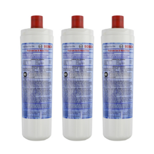 Bosch 00576336 Refrigerator Water Filter 3PK (00640565)