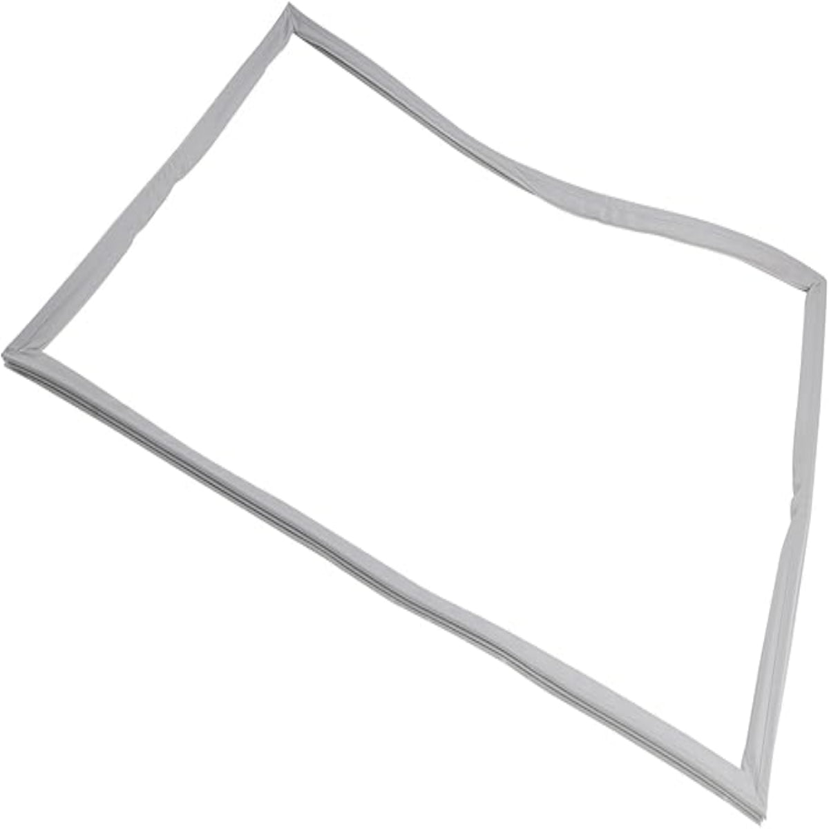 Rectangular frame with rounded corners on a white background