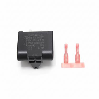 5304464438 Frigidaire Refrigerator Compressor Run Capacitor, 220V, 15M