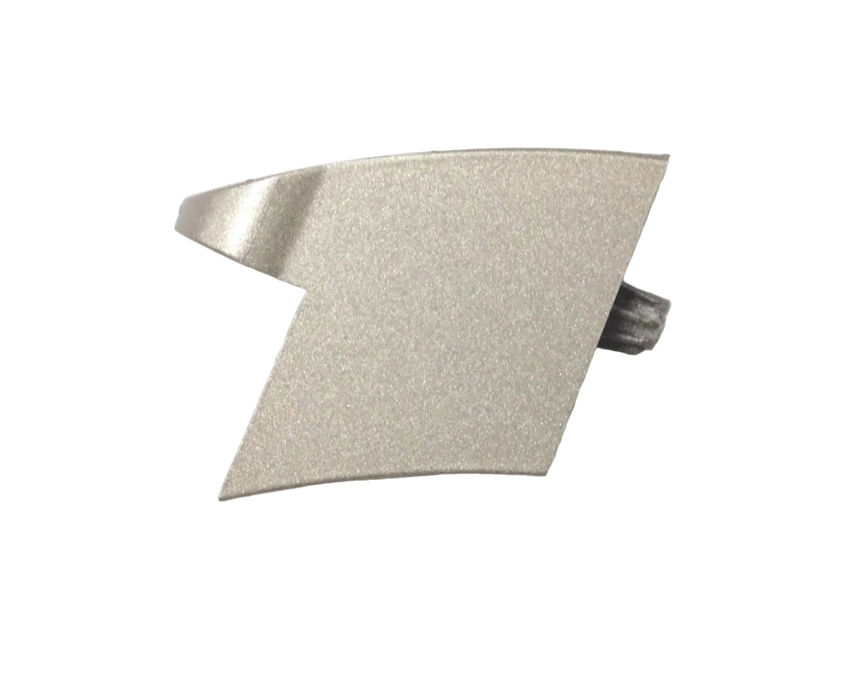 5304477353 Frigidaire Microwave Upper Handle End Cap, Stainless Steel