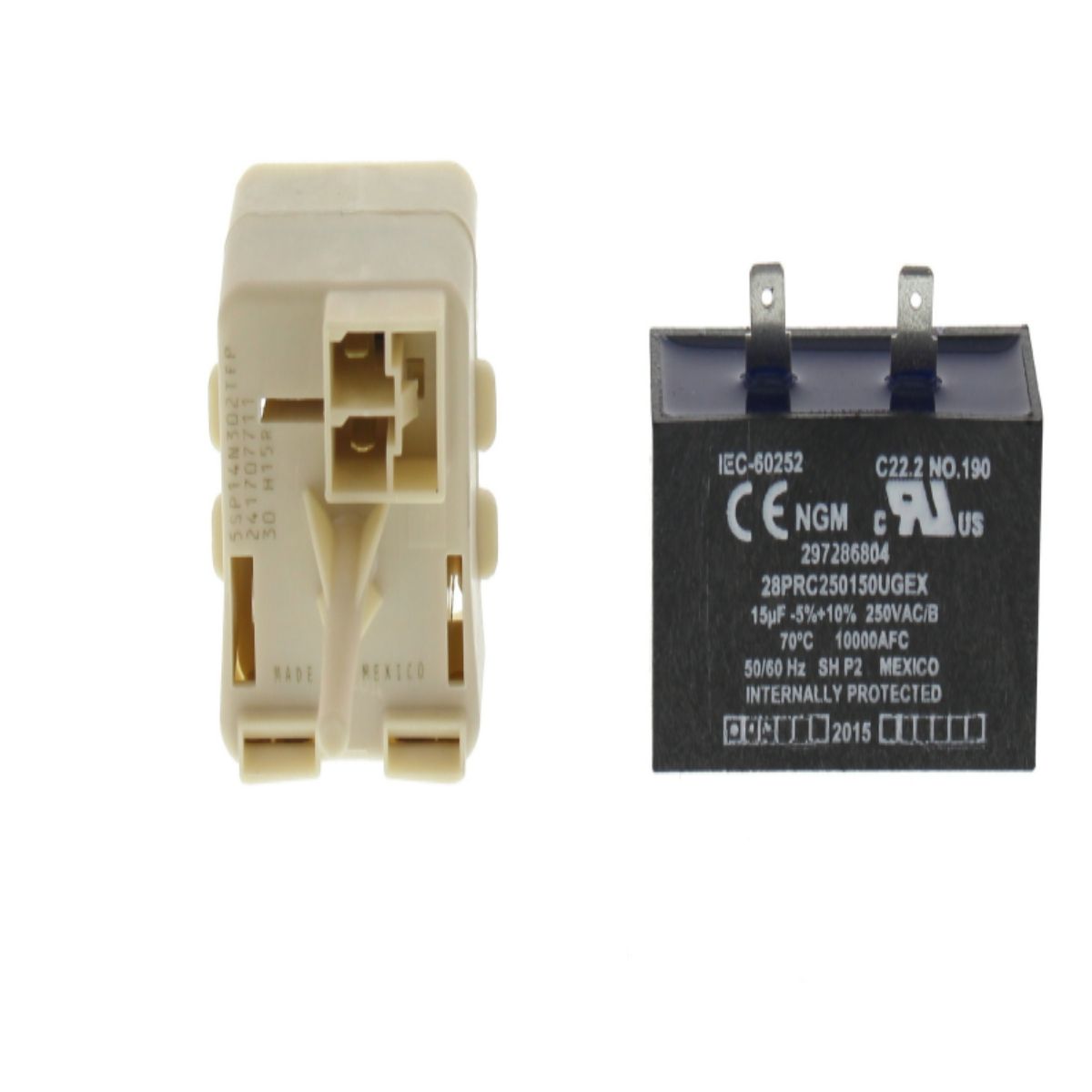 5304491941 Frigidaire Refrigerator Start Relay Kit
