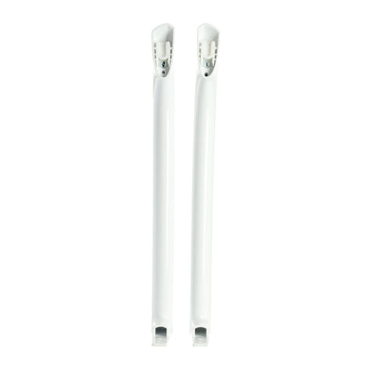 5304506469 Frigidaire Refrigerator Door Handles, White - Set of 2